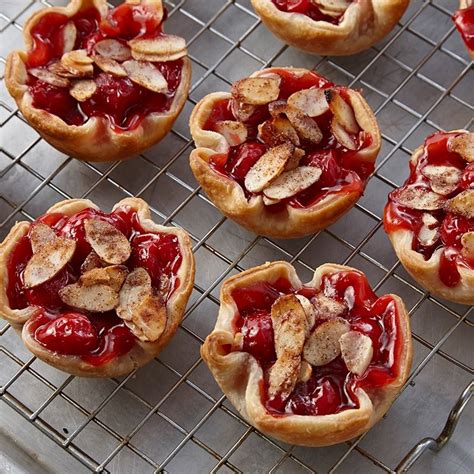 Pie crusts are made by working fat into flour — when the fat melts during baking, it leaves behind layers of crispy, flaky crust. Easy Mini Cherry Pies | Recipe | Mini cherry pies, Food ...