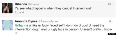 Did Amanda Bynes Attack Rihanna On Twitter Update Huffpost Entertainment