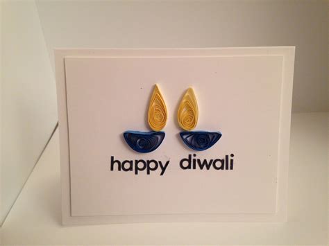 Quilled Diwali Card Cas Card Handmade Diwali Cards Diwali Card