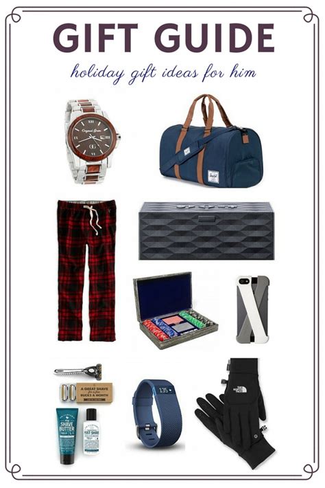 They're also not too girly for him to carry around in his pocket. LIL Gift Guide (Holiday 2015): For Him | Life In Leggings