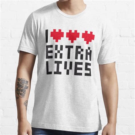 Extra Lives T Shirt By Sevenhundred Redbubble