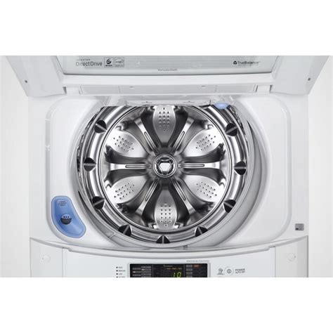 Lg High Efficiency Impeller Top Load Washer White In The Top Load