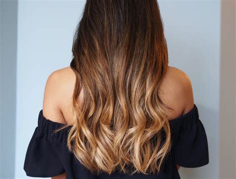 The brown tones are usually wheat or cappuccino. Brunette Blonde Balayage with BRUSH Salon | Go Live Explore