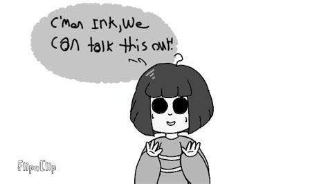 Some Random Comic No One Asked For Core Frisk And Ink Sans