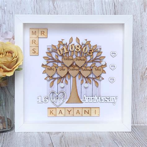 Choose from a range of unique products which are. Personalised Wedding Anniversary Gift | Any Anniversary ...