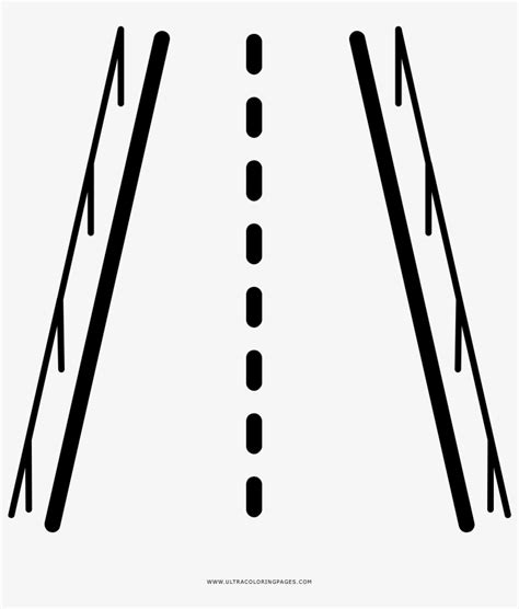 Road Coloring Page Street Road Coloring Page Png Image Transparent