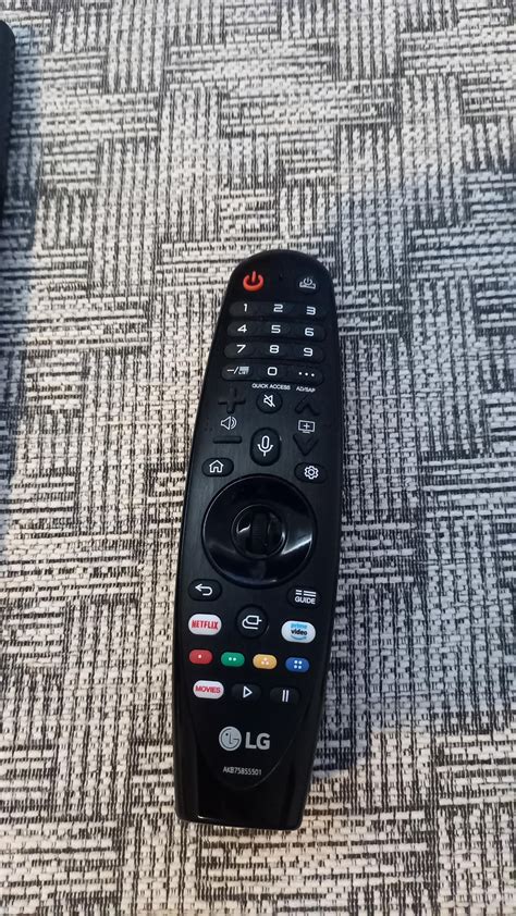 Lg Remote For Recent Release Smart Tv That Lacks Fast Forward And Rewind Plus Skip And Stop Buttons