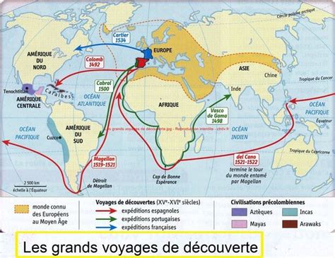 Les Grands Voyages Dexploration Alloprof