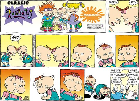 As a comment above the syndicate isn't the same since peaty retired. NickALive!: Classic Rugrats Comic Strip for March 21, 2021 ...
