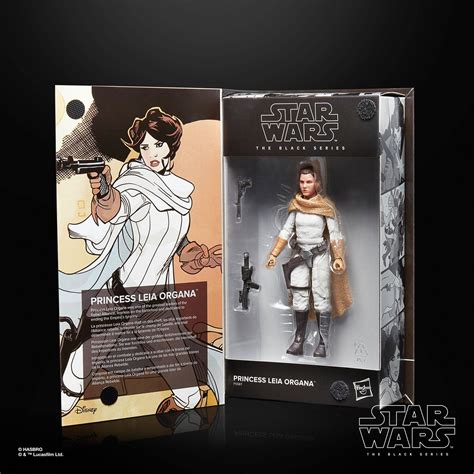Princess Leia Organa Figurine Star Wars Princess Leia Black Series Hasbro Cm Kingdom Figurine
