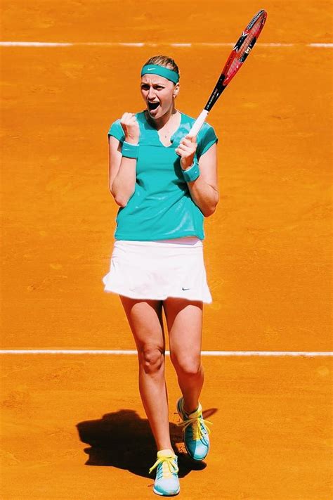 Kim antonie lode clijsters (dutch pronunciation: Petra Kvitova, Madrid 2015 | Tennis dress, Tennis fashion ...