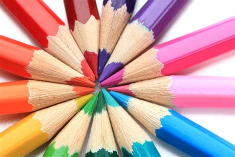 Colour Pencils Close Up Stock Photo By ©belchonock 29254429