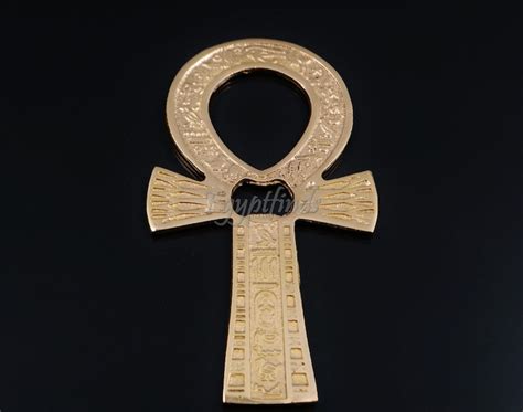 Egypt Brass Ankh Life Key Key Of Life Cross Wall Hanging Etsy