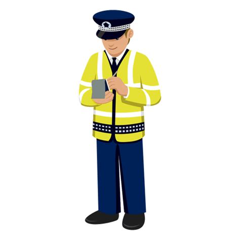 Traffice Police Writing Notes Transparent Png And Svg Vector File