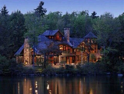 Beautiful Lake Home Heavenly Homes Pinterest