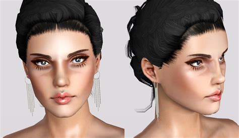 Sirenity Sims New Hair Retextures Hairline Blush
