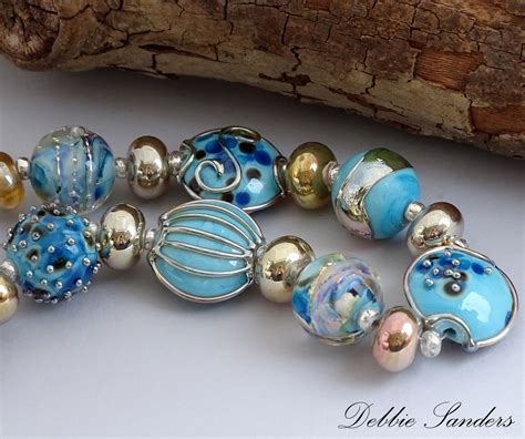 Lampwork Beads For Necklace Glass Beads For Jewelry Making Etsy