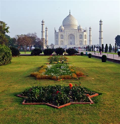 Taj Mahal And Gardens Taj Mahal Taj Mahal India India Travel
