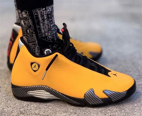 Check out our video review of the 'yellow ferrari' air jordan 14 which releases this saturday. Air Jordan 14 Reverse Ferrari University Gold Black University Red BQ3685-706 Release Date - SBD