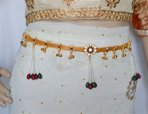 Gold Indian Waist Chain Belt Kamarbandh Belly Chains Bridal Etsy