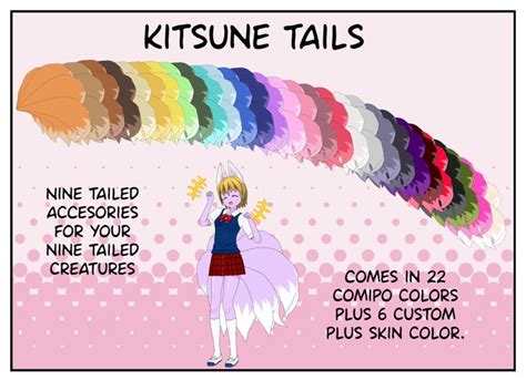 Kitsune Tails By On Deviantart