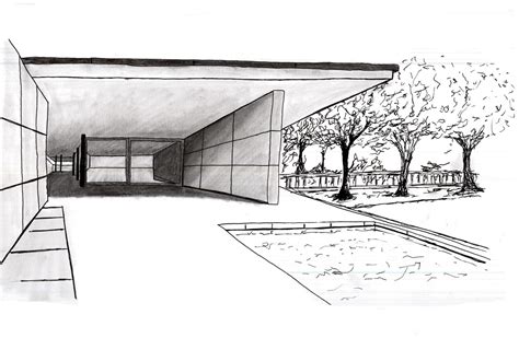 Abstract this article investigates a drawing of the interior of ludwig mies van der rohe's 1929 german state pavilion for the international exposition at barcelona. Our Project - Barcelona Pavilion