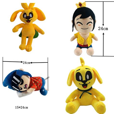 Mikecrack Mike Crack Plush Toy Yellow Dog Soft Cute Kawaii Plushie