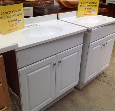 Find character for your home, and realize savings to boot! Bathroom Vanities with tops and sinks. # ...