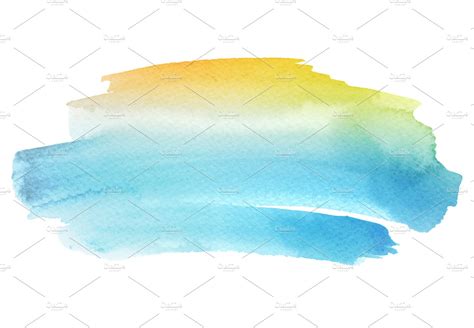 Abstract Watercolor Brush Strokes Stock Photo Containing Watercolor And