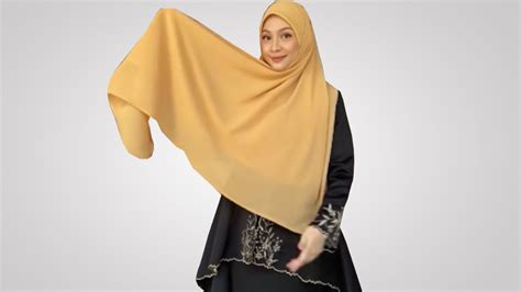 5 tutorial bawal manis ⚘ cara pakai tudung bawal terkini labuh tutup dada youtube