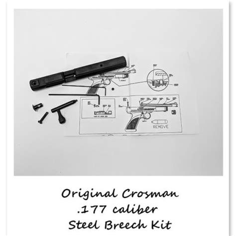 Original Crosman Steel Breech Kit W Instructions Maverick Custom Airguns MCAirguns