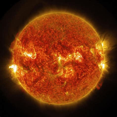 Nasas Solar Dynamics Observatory Captured Images Of The Sun Emitting A