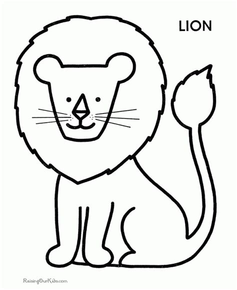 20 Free Printable Toddler Coloring Pages