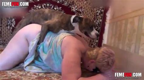 Bestiality Porn Featuring A Mature Woman And Her Big Cocked Canine