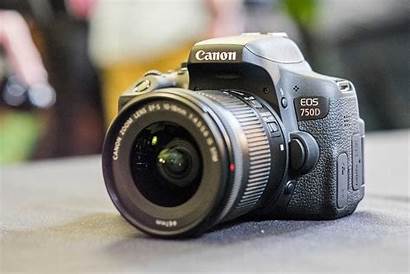 Canon Eos 750d Dslr Kamera Hands Camera