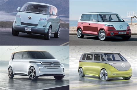 4 Volkswagen Microbus Concepts From The Past And Present