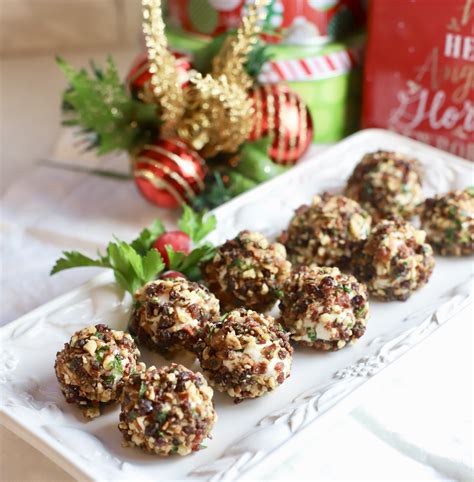 Mini Cranberry Pecan Goat Cheese Balls Community Blogs