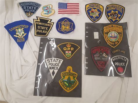 State Police Patches