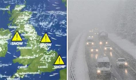 Uk Snow Forecast Storm Emma To Bring More Heavy Snow To Uk On Thursday