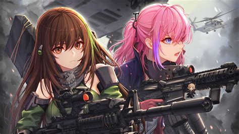 2048x1152 M4a1 Girls Frontline 2048x1152 Resolution Hd 4k Wallpapers