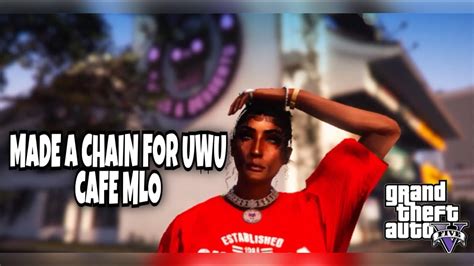Made A Chain For Uwu Cafe In Gta 5 Rp Fivem Uwu Cafe Mlo In Gta 5