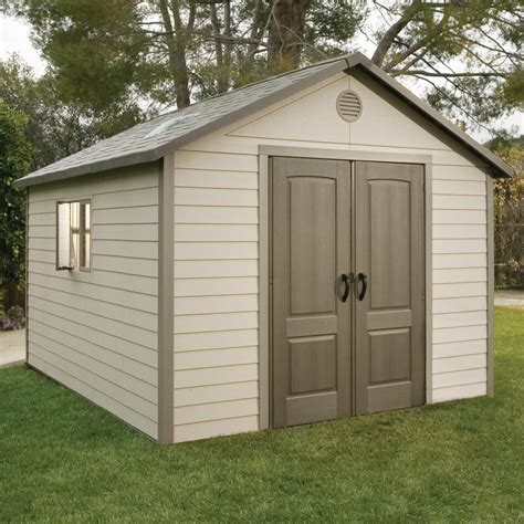 Online shopping for storage sheds from a great selection at patio, lawn & garden store. 10 Ft. W x 13 Ft. D Plastic Storage Shed | Wayfair