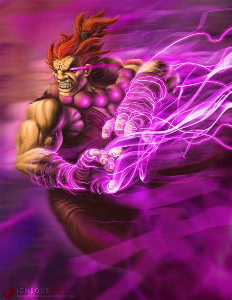 Raging Demon By Ogi G On Deviantart Street Fighter Characters Akuma