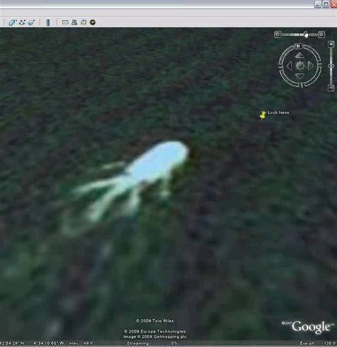 Where do the images come from? Loch Ness monster on Google Earth - YouTube