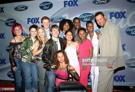 American Idol Top 12 Finalists Party Photos And Premium High Res