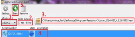 Tekan tombol volume atas (up) atau volume (down) + tombol power, secara bersamaan, sampai robot android muncul. Cara Flash Asus Zenfone 5 via Flashtool Lengkap dengan ...