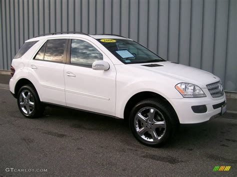 Check spelling or type a new query. 2006 Alabaster White Mercedes-Benz ML 500 4Matic #1085716 | GTCarLot.com - Car Color Galleries