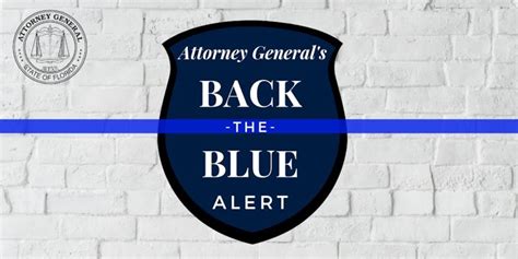 According to the florida department of law enforcement, a blue alert is a request for assistance from the public following. Attorney General Moody Recognizes Hillsborough County ...