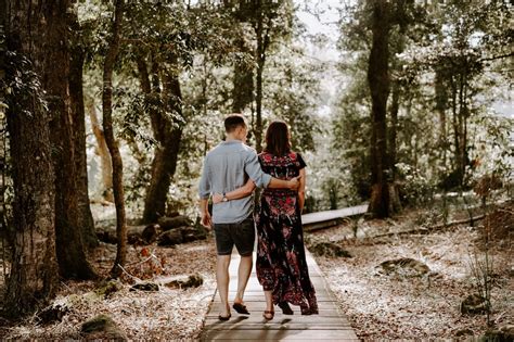 Dorrigo Waterfall Engagement Shoot Bellingen • Fox And Kin