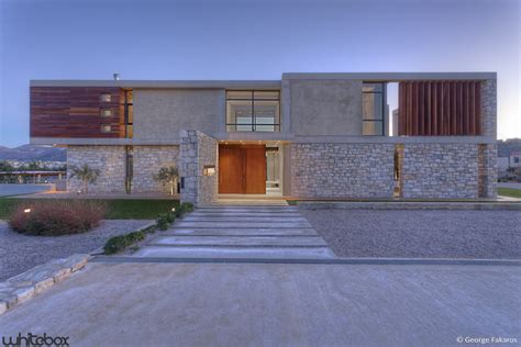 Gallery Of Stone House In Anavissos Whitebox Architects 4